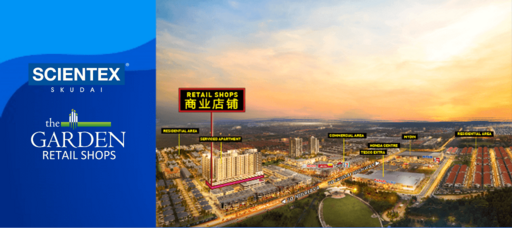 Retail Shops, Scientex Skudai
