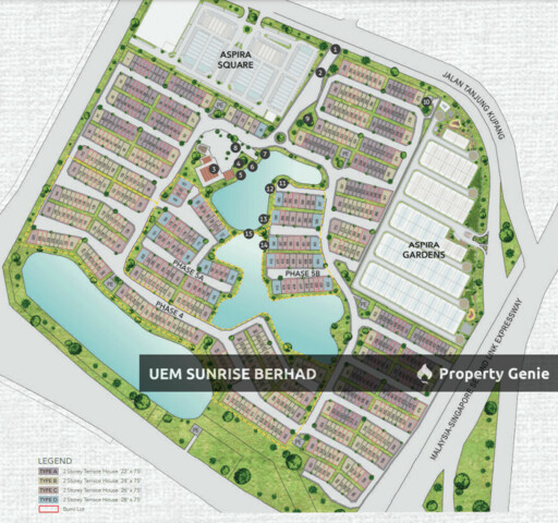 Aspira LakeHomes, Gerbang Nusajaya
