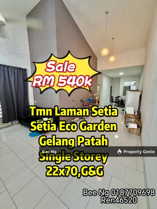 Setia Eco Garden Terrace Home In Gelang Patah, Freehold, 1540 sqft