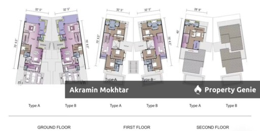 Freehold, Facing Open & Partially Furnished | 2 Storey SemiD Beethoven, Symphony Hills Cyberjay