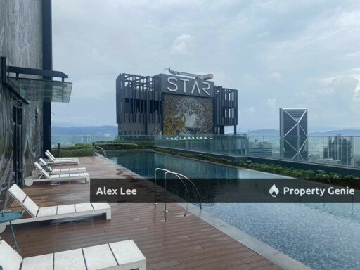 Ascott Star Residence with Sky Infinity Pool  Facing KLCC for Sale