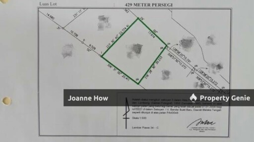 Freehold 3 Adjoining Bungalow Land Mata Kuching Peringgit For Sale