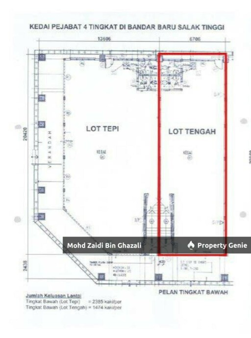 Prime Ground Floor Shop Lot