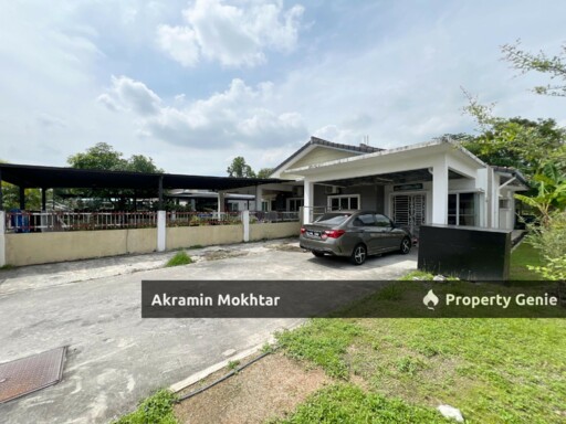 33x110 Semi D Single Storey House, Jalan Merbuk, Taman Bentara Telok Panglima Garang