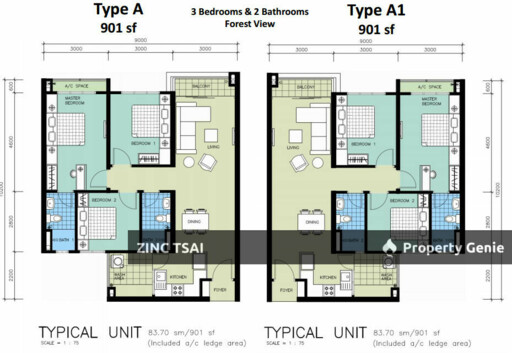 Mizumi Residences {Save RM 89,300} 4 mins drive to MRT Metro Prima_5 mins drive to AEON Metro Prima