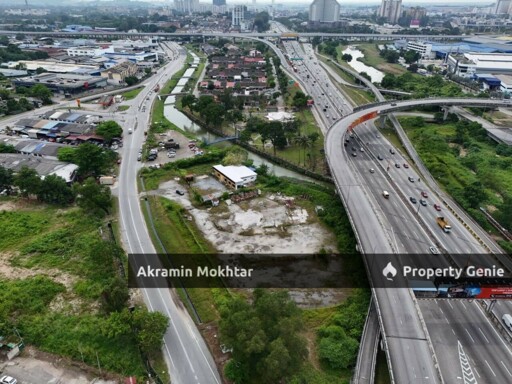 【50,000sf Commercial Land】Shah Alam Sek 16 I-City Padang  Jawa beside Federal Highway near Klang