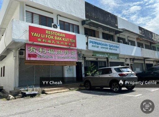 Bercham, 2 Storey Shop Lot, For Sale, High Traffic Location