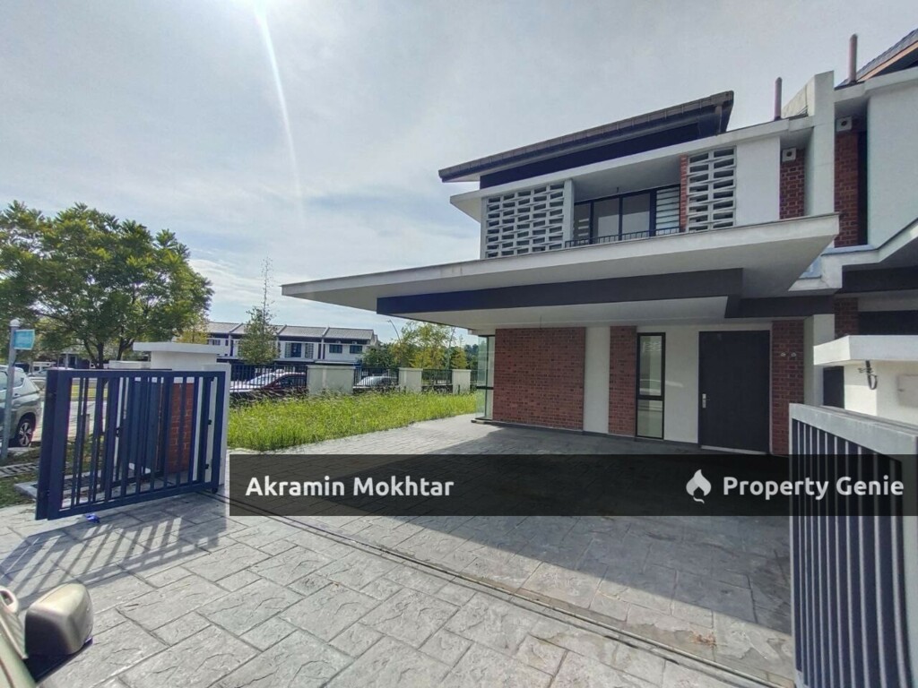 FREEHOLD & 22 ft Extra Land | DOUBLE STOREY CORNER LOT TERRACE ELMINA VALLEY 5 @ ELMINA WEST