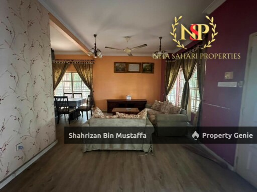 Double Storey, End Lot, Mutiara Rini, Skudai