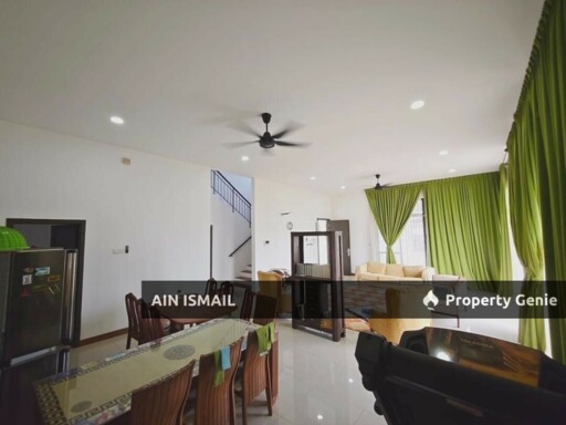 [TANAH BESAR & FULLY FURNISHED] SEMI-D 2 TINGKAT PRESINT 7 (P7), SPRINGVALE, KOTASAS