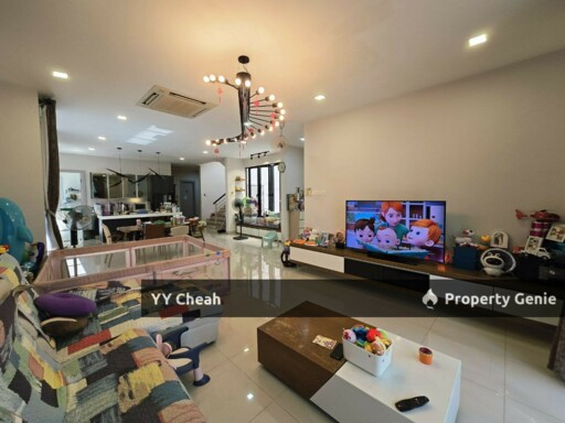 Tiger Lane Ipoh, 2.5 Storey Semi-D For Sale Gated Guarded, Good Golf Course View