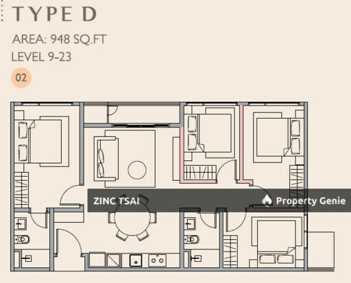 Henna Residence @ The Quartz WM {Save RM 60,000} 5 mins Drive to LRT Sri Rampai