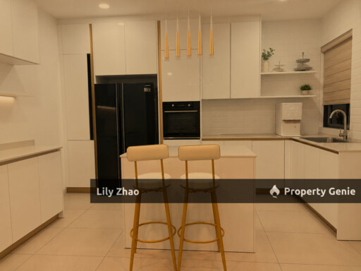3-Storey Semi-Detached Luxury House for Rent, 4Bed 5Bath, Exclusive Unit, Gated & Guarded, Likas, Kota Kinabalu.