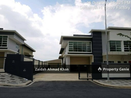 KAWASAN PERINDUSTRIAN HITECH JALAN HITECH 7 SEMENYIH 1.5 STOREY SEMI D FACTORY FOR SALE FREEHOLD INDIVIDUAL TITLE