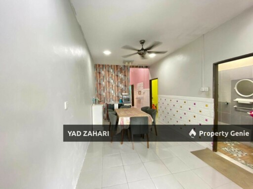 Taman Meru, Klang | Single Storey Terrace 4 Bedrooms | RM420K - Renovated With Mini Swimming Pool Unit And Facing Open