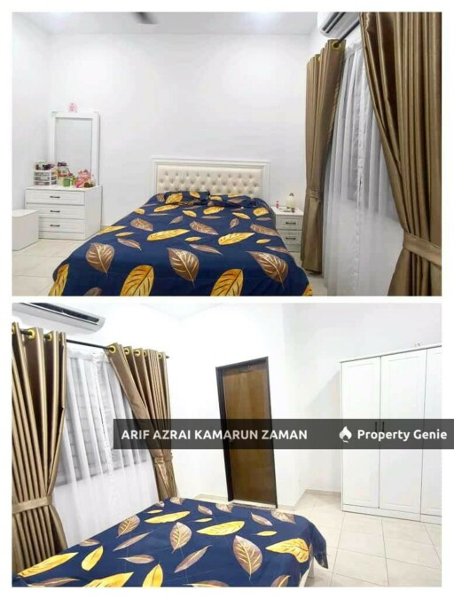 [Fully Furnished] Double Storey Terrace House @ Taman Semarak Warisan, Sepang | 4R3B | RM2,000/month
