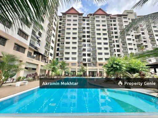 Freehold, Partially Furnished & 1 Parking | Kristal Villa Condominium, Kajang 2