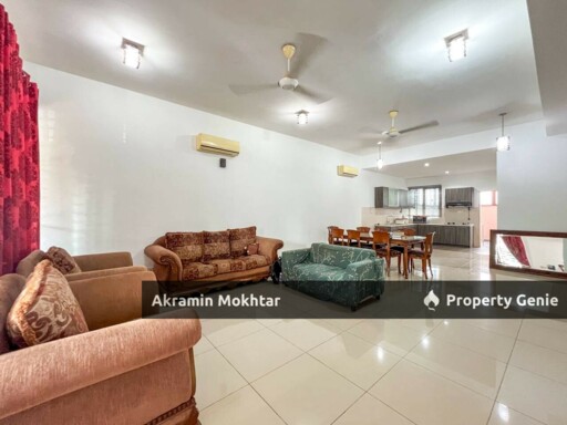 Freehold, Facing Open, Fully Extended & Partially Furnished | 3 Storey Superlink Cassia Garden Residence Cyberjaya