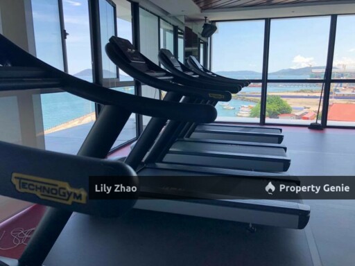 Jesselton Residence Condo for Rent Sea View 3Bed 3Bath, Cozy Fully Furnished, near Suria Mall Kota Kinabalu City Centre