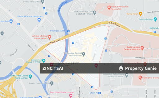 Titiwangsa Sentral {Save RM 95,000} 5 mins Drive to Titiwangsa LRT/MRT/Monorail Station