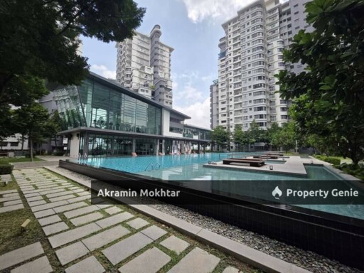 Freehold, Level 2, Renovated, Partially Furnished & 3 Parking | Condominium Maisson by the Park, Ara Damasara