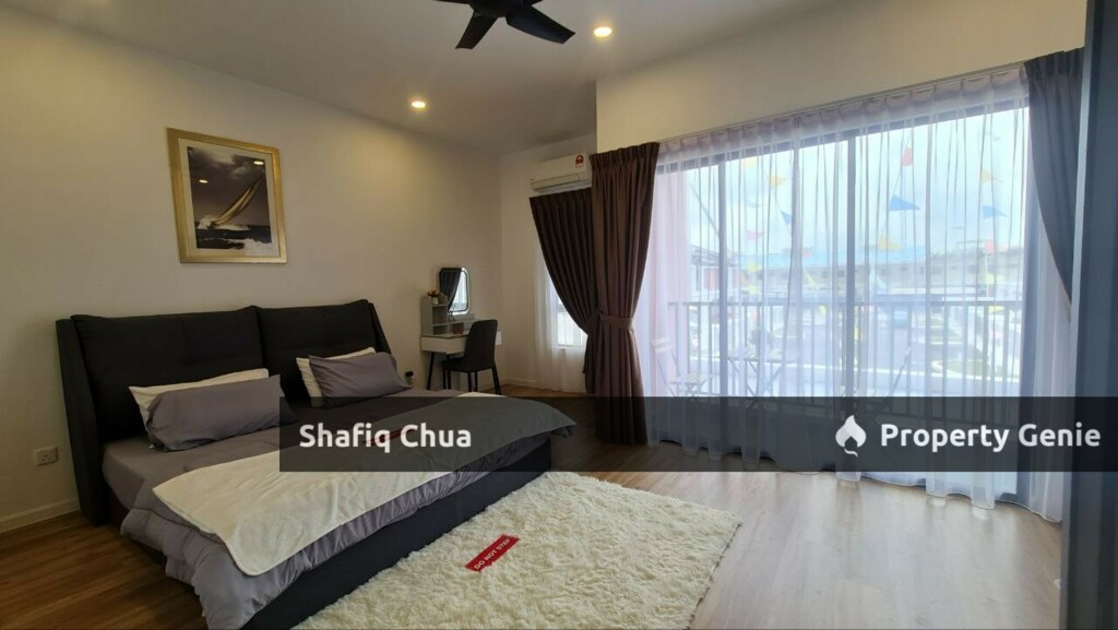 Rumah Baru Design Moden 2 Tingkat Teres Di Jalan Bangau, Telok Panglima Garang