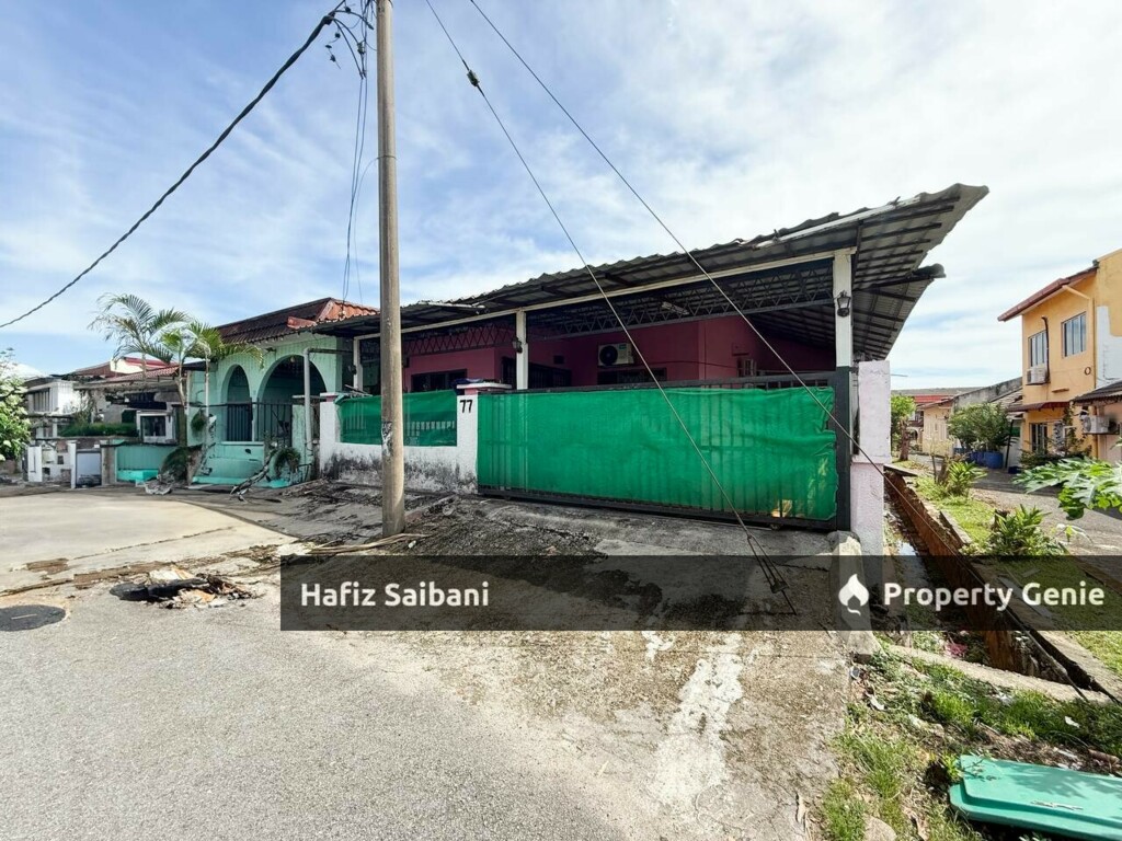 End Lot Single Storey Taman Bunga Melor Klang