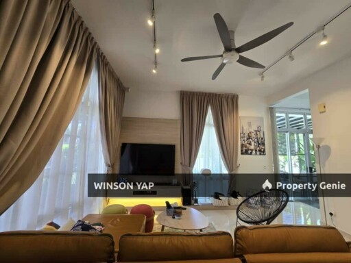 Double Storey Corner Lot Setia Eco Cascadia Fully Furnished Renovated