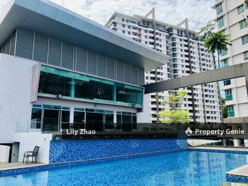 Alam Damai Condo with Balcony for Rent, Block B 11th Floor, Fully Furnished, Kota Kinabalu City