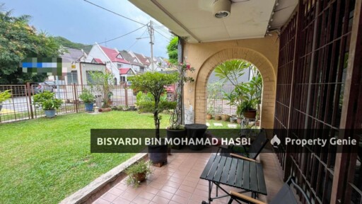 End Lot 2 Storey Terrace Bukit Setiawangsa, Kuala Lumpur.