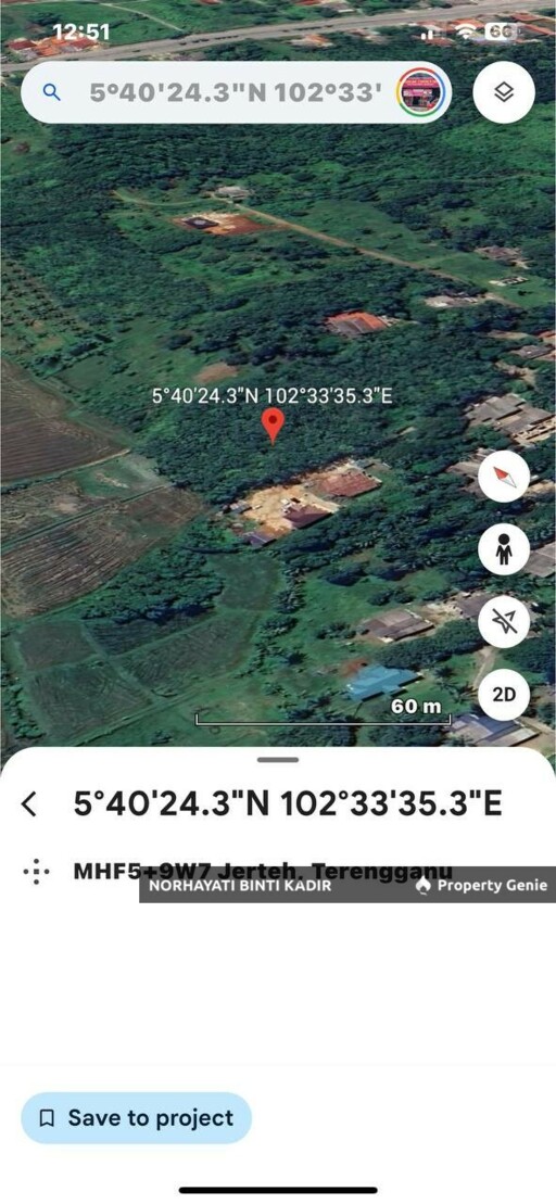 (HOT AREA, BEBAS BANJIR) LOT BANGLO GONG DASAR, BESUT