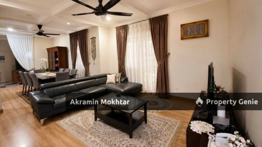 Corner Lot, Fully Renovated & Partially Furnished | Double Storey Bungalow House Perdana Heights U10, Shah Alam