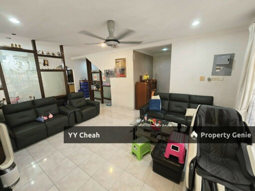 Desa Harum, Pasir Puteh Ipoh, 2.5 Storey Semi-D For Sale, Freehold, Guarded, Well-maintained