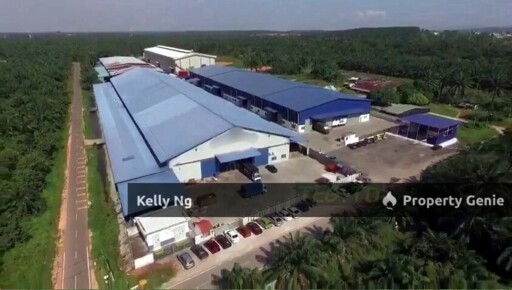 Detached Warehouse Factory At Ijok Bestari Jaya Kuala Selangor For Sale