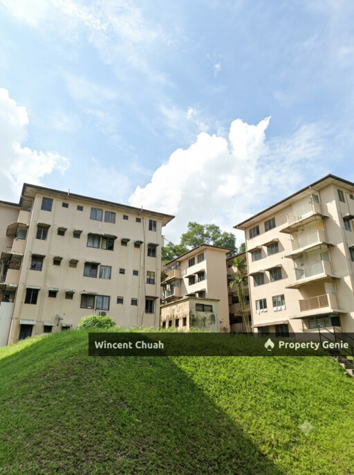 (Corner Lot) Flat Wangsa Maju Seksyen 2