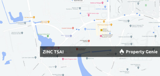 Ceria Residence {Save RM 130,080} 6 mins Drive to MRT Cyberjaya City Centre_5 mins Drive to DPULZE Shopping Centre