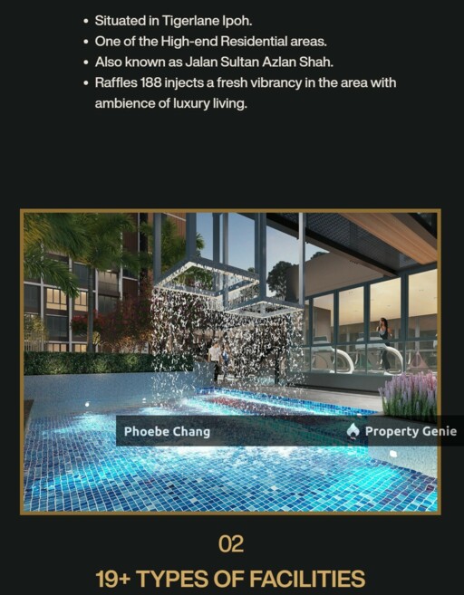 𝐑𝐀𝐅𝐅𝐋𝐄𝐒 𝟏𝟖𝟖 Condominium @Tigerland, Ipoh Perak
