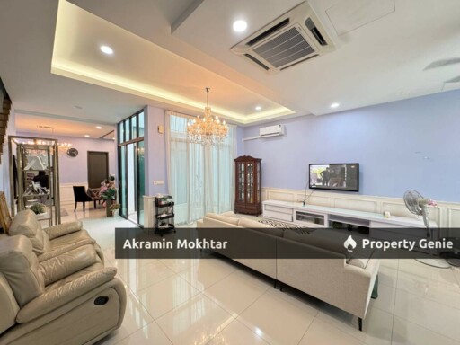Freehold & Renovated | Double Storey Superlink @ Aster Grove, Denai Alam, Shah Alam .