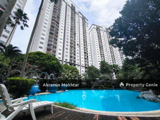 Freehold, Renovated, Partially Furnished & 1 Parking | Sri Putramas 1 Condominium @ Jalan Kuching, KL