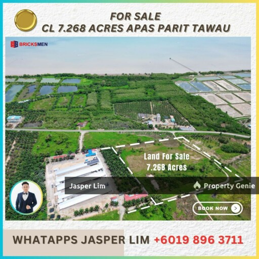 Apas Parit 7.268 Acres Land Tawau