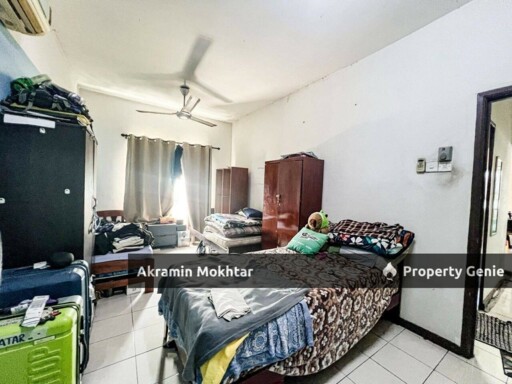 FREEHOLD, CORNER UNIT, FULLY FURNISHED & 1 PARKING | Pangsapuri Puri Aiyu Seksyen 22 Shah Alam