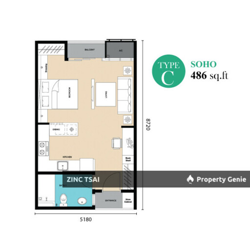 Symphony Tower (Menara Simfoni) Balakong Freehold SOHO Auction | 20% Below Previous Auction Price | RM 212K