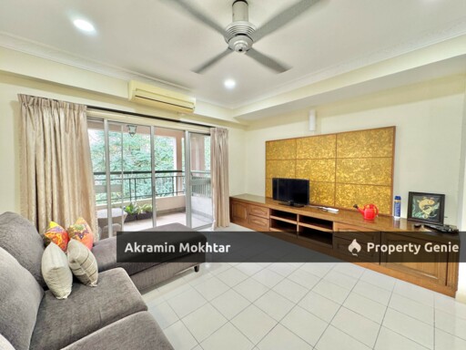 Freehold, Partially Furnished & 1 Parking | Seri Maya Condominium, Jalan Jelatek, Setiawangsa
