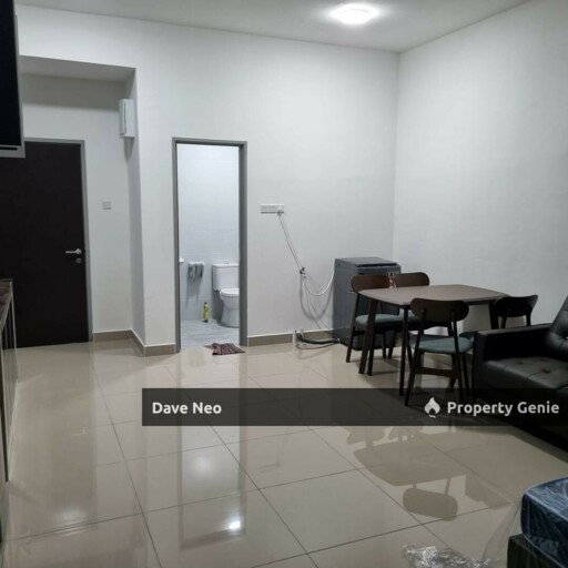 KSL Residences 2 @ Kangkar Tebrau, Studio Fully Furnished, Near Pandan