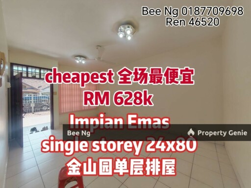 Taman Impian Emas / Single Storey 24x80