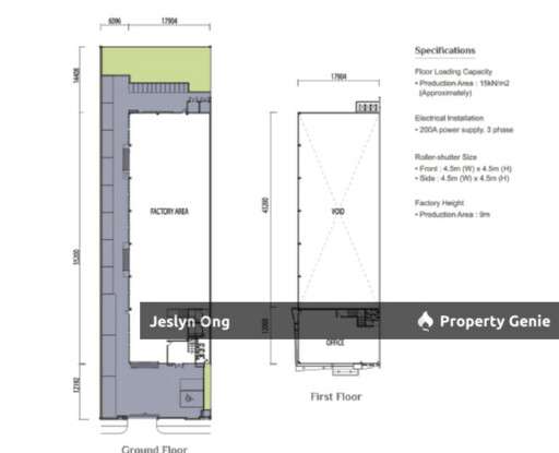 1.5 Storey Detached Factory at Desa Cemerlang For Sale