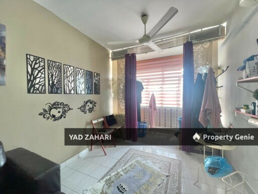 Taman Bukit Pelangi Apartment, Subang Jaya | RM310K - Extended Kitchen, Easy Access to Highway & Partial Furnished