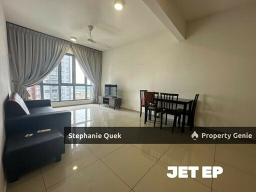 Nordica Gravit8 Klang Fully Furnished 1+1B1B Condo For Rent