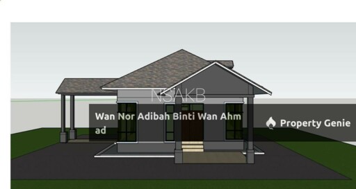 BANGLO 1 TINGKAT KG TELAGA PAPAN CHERANG RUKU PASIR PUTEH