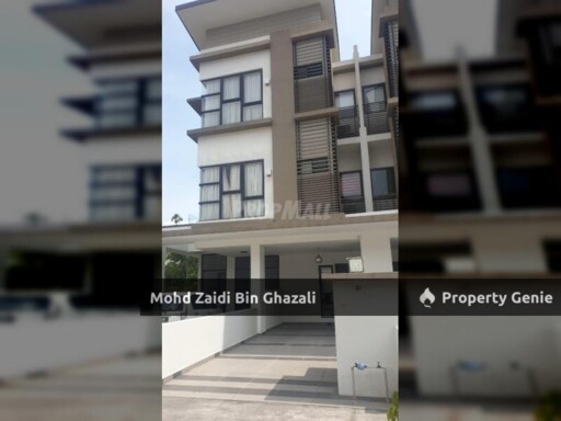 Fully Furnished 3 Storey Corner Lot